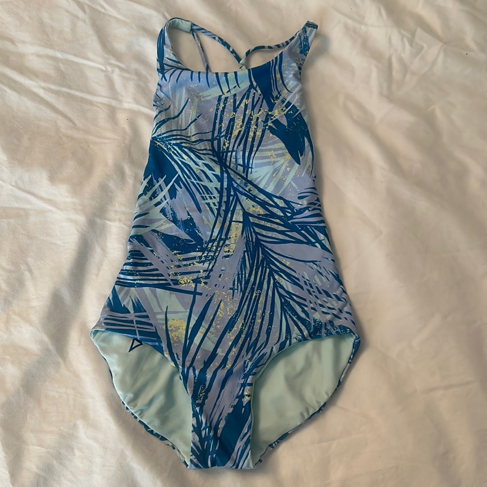 Girls reversible swim suit